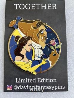 Davinci Fantasy Pins Together Beast & Belle LE75 FREE SHIPPING