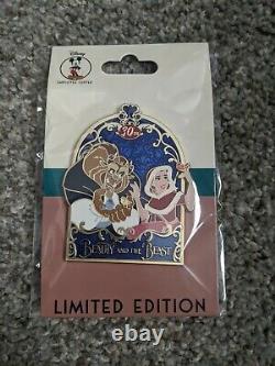 Dec Disney Employee Center Beauty And The Beast 30th Anniversary Pins