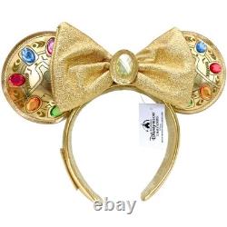 DisneyBeauty&the Beast+Aurora Shine Ribbon+Marvel Infinity Stones+Pink Ears 7PC