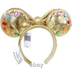 DisneyBeauty&the Beast+Aurora Shine Ribbon+Marvel Infinity Stones+Pink Ears 7PC