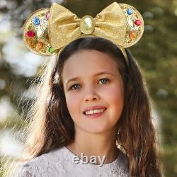 DisneyBeauty&the Beast+Aurora Shine Ribbon+Marvel Infinity Stones+Pink Ears 7PC