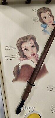 Disney 1996 Belle Beauty & the Beast Sketch Portfolio Watch 0309/3000 NEWithW COA