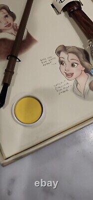 Disney 1996 Belle Beauty & the Beast Sketch Portfolio Watch 0309/3000 NEWithW COA
