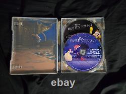 Disney 4K SteelBook Aladdin Lion King Little Mermaid Mulan Beauty Beast NO CODES