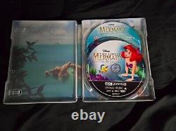 Disney 4K SteelBook Aladdin Lion King Little Mermaid Mulan Beauty Beast NO CODES