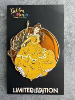 Disney Acme Hotart Belle Kingdom Castle Beauty And The Beast 3 Pin LE300
