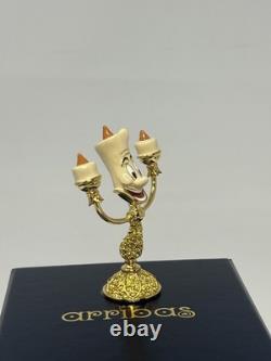 Disney Arribas Brother Lumiere Beauty & The Beast Swarovski Jewelled Figurine Disney Arribas Brother Lumiere Beauty & The Beast Swarovski Jewelled Figurine