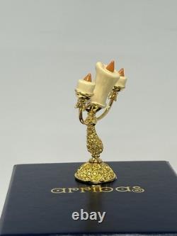 Disney Arribas Brother Lumiere Beauty & The Beast Swarovski Jewelled Figurine