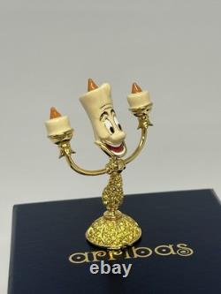 Disney Arribas Brother Lumiere Beauty & The Beast Swarovski Jewelled Figurine