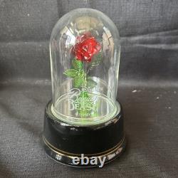 Disney Arribas Brothers Beauty And The Beast Rose Music Box Works