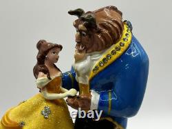 Disney Arribas Brothers Belle Beauty & Beast Figurine Jeweled Trinket Box
