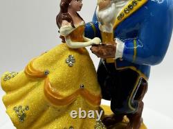 Disney Arribas Brothers Belle Beauty & Beast Figurine Jeweled Trinket Box
