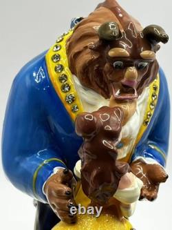 Disney Arribas Brothers Belle Beauty & Beast Figurine Jeweled Trinket Box