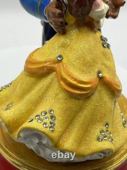 Disney Arribas Brothers Belle Beauty & Beast Figurine Jeweled Trinket Box