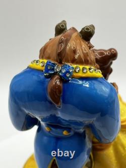 Disney Arribas Brothers Belle Beauty & Beast Figurine Jeweled Trinket Box