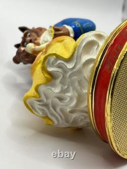 Disney Arribas Brothers Belle Beauty & Beast Figurine Jeweled Trinket Box