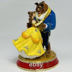 Disney Arribas Brothers Lg. 7 Belle Beauty & Beast Dancing Jeweled Trinket Box