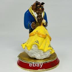 Disney Arribas Brothers Lg. 7 Belle Beauty & Beast Dancing Jeweled Trinket Box