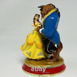 Disney Arribas Brothers Lg. 7 Belle Beauty & Beast Dancing Jeweled Trinket Box