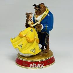 Disney Arribas Brothers Lg. 7 Belle Beauty & Beast Dancing Jeweled Trinket Box