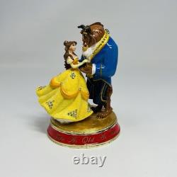 Disney Arribas Brothers Lg. 7 Belle Beauty & Beast Dancing Jeweled Trinket Box