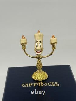 Disney Arribas Brothers Lumiere Beauty & The Beast Swarovski Jewelled Figure MIB