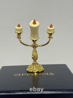 Disney Arribas Brothers Lumiere Beauty & The Beast Swarovski Jewelled Figure MIB