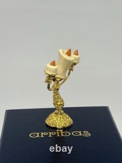 Disney Arribas Brothers Lumiere Beauty & The Beast Swarovski Jewelled Figure MIB