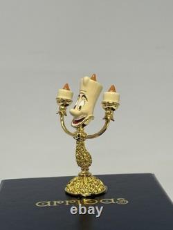 Disney Arribas Brothers Lumiere Beauty & The Beast Swarovski Jewelled Figure MIB
