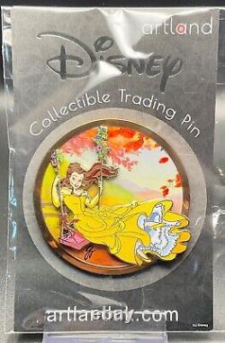 Disney Artland 2025 Beauty and The Beast Belle Swinging LE 200 Pin