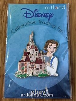 Disney Artland Belle and Castle LE 20 PP Pin Beauty and the Beast F01
