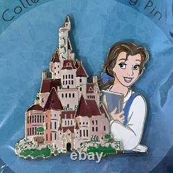 Disney Artland Belle and Castle LE 20 PP Pin Beauty and the Beast F01