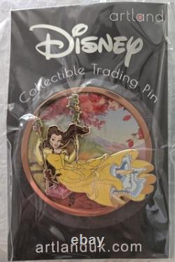 Disney Artland Princess Swings Belle Beauty and the Beast LE 200 Pin