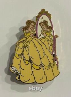 Disney Auction P. I. N. S Belle At Her Mirror Beauty And Beast LE Disney Pin (A2)