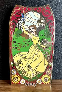 Disney Auctions Art Nouveau Jumbo Pin Belle Beauty and the Beast LE100