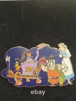 Disney Auctions BELLE & MAURICE with Contraption Pin LE 500 Beauty & Beast