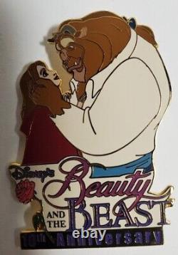 Disney Auctions Beauty & Beast 10th Anniversary Series Belle & Beast Pin LE 100
