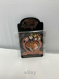 Disney Auctions Beauty & Beast Belle Goofed Up Valentine's Day LE 100 Pin Gaston