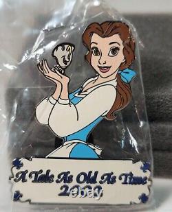 Disney Auctions Beauty & Beast Tale as Old as Time 2002 Series (x5 Pins) LE 100