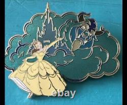 Disney Auctions Beauty & The Beast New Classics Pin LE 100 Belle Cloud Glitter