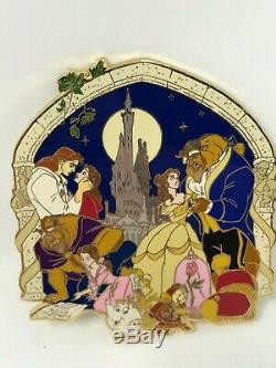Disney Auctions Beauty and the Beast Storybook Jumbo LE 100 Pin Belle Cast
