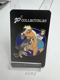 Disney Auctions Belle Attacked by Wolves LE 500 Pin Beauty & the Beast