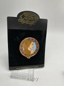 Disney Auctions Belle Princess Profile LE 1000 Pin Beauty & the Beast