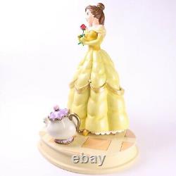 Disney Auctions Big Figurine Beauty and the Beast Belle Mrs. Potts Chip Figure