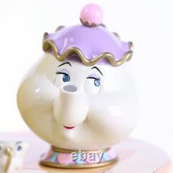 Disney Auctions Big Figurine Beauty and the Beast Belle Mrs. Potts Chip Figure