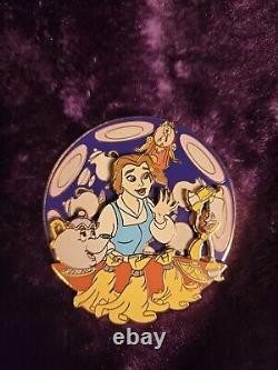 Disney Auctions (P. I. N. S.) Beauty and the Beast Spinner pin Le 500