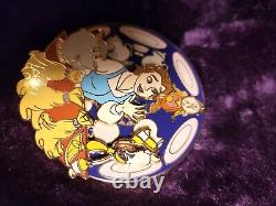 Disney Auctions (P. I. N. S.) Beauty and the Beast Spinner pin Le 500