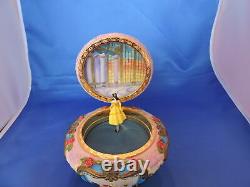 Disney BEAUTY & THE BEAST BELLE MUSIC BOX -VINTAGE EXCELLENT CONDITION