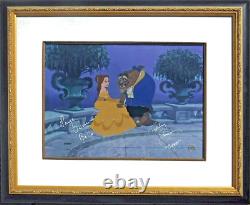 Disney BEAUTY and THE BEAST Cel Double Signed Rare signatures limited edition