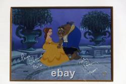 Disney BEAUTY and THE BEAST Cel Double Signed Rare signatures limited edition